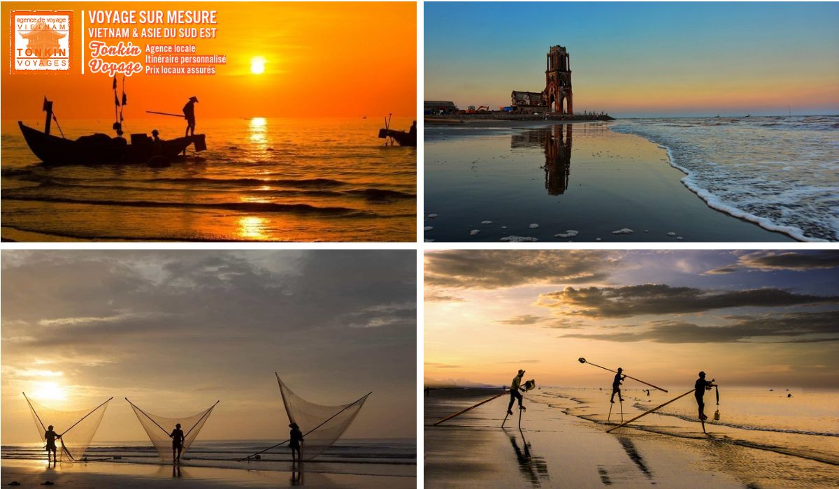 Les plus belles plages du Nord Vietnam plages de la province Nam Dinh